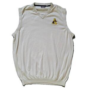 West Point Army Sweater Vest Men’s XL Kicking Mule Logo Pima Cotton